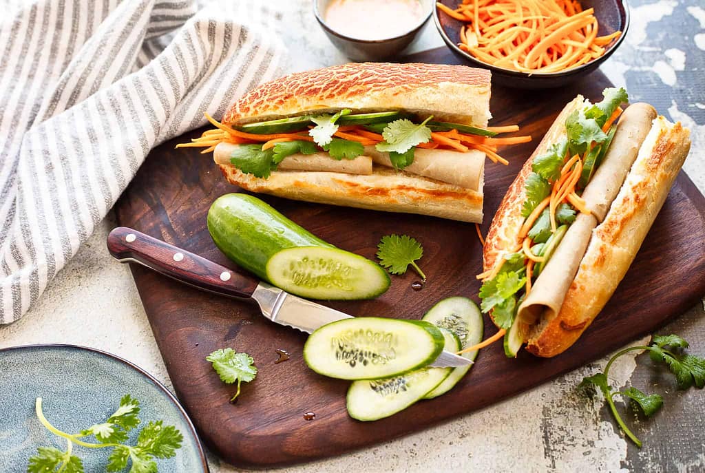 Sandwich food photography